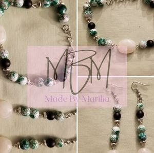 Handmade Bracelet and Earrings